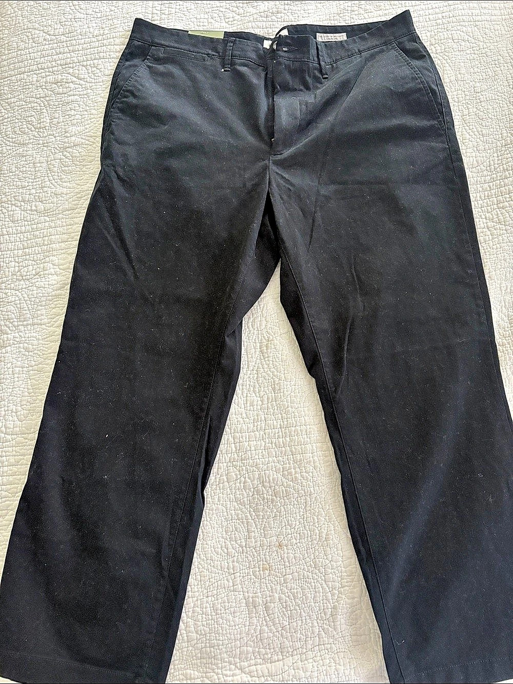Goodfellow & Co The Every Wear Chino - Relaxed Fit Black Waist 38x30